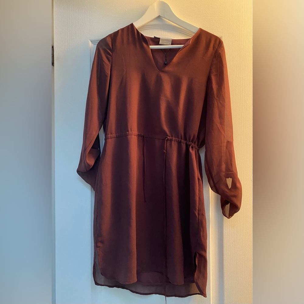 Burgundy Dress